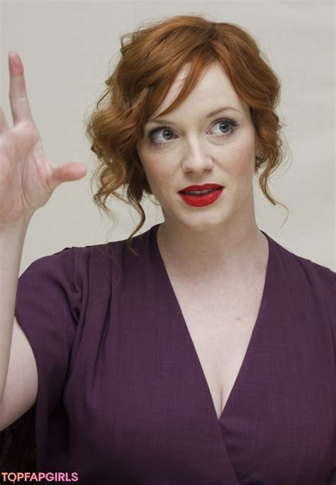 christina hendicks nude|CHRISTINA HENDRICKS Nude